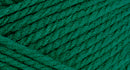 A close-up photo of a green sample of Nature Spun yarn