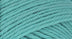 A close-up photo of a light teal sample of Nature Spun yarn