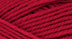 A close-up photo of a red sample of Nature Spun yarn