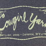 Cowgirl Yarn T-Shirt Short Sleeve Crew neck