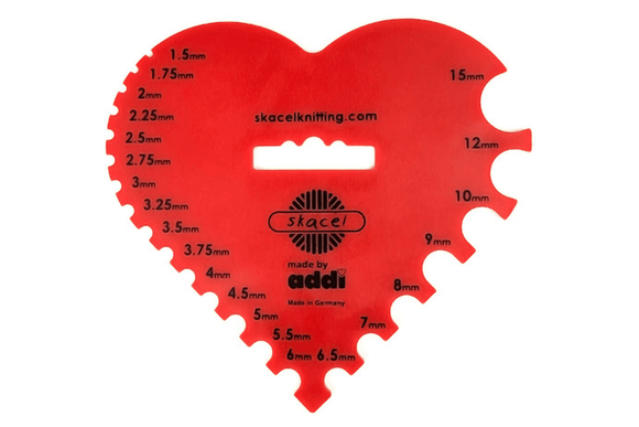 Addi Heart Needle Gauge