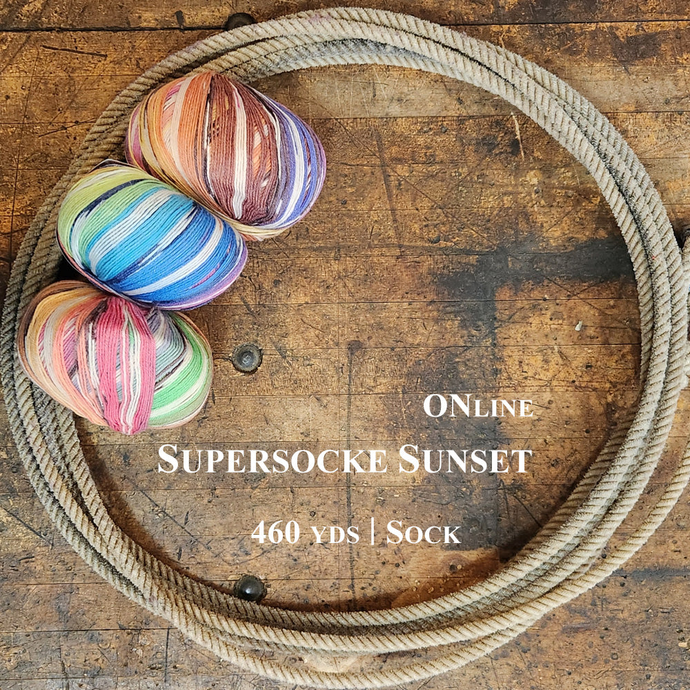 ONline Supersocke 4-Ply Sunset Color