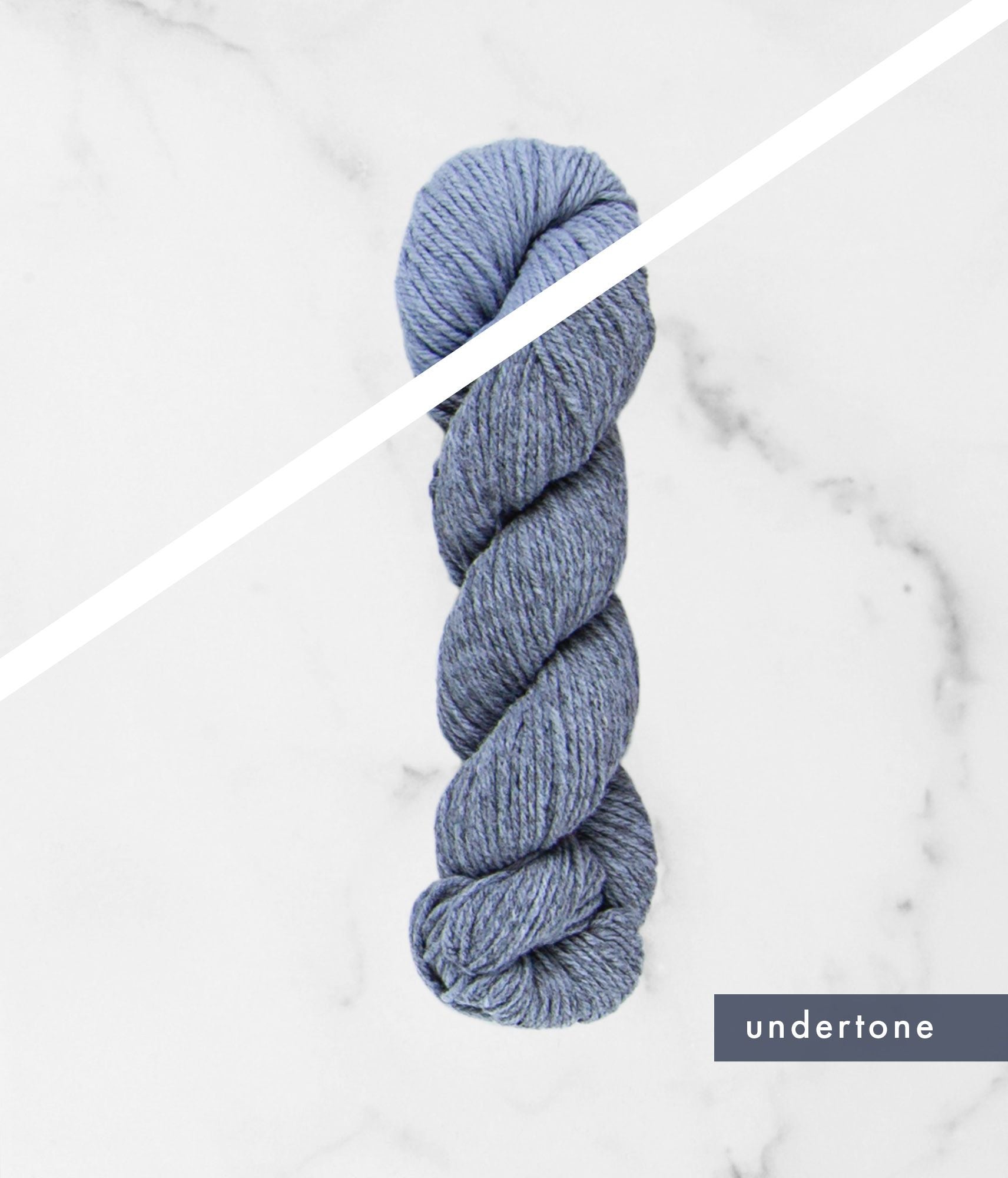 Lavender overtone and undertone BT Tones hanks of yarn