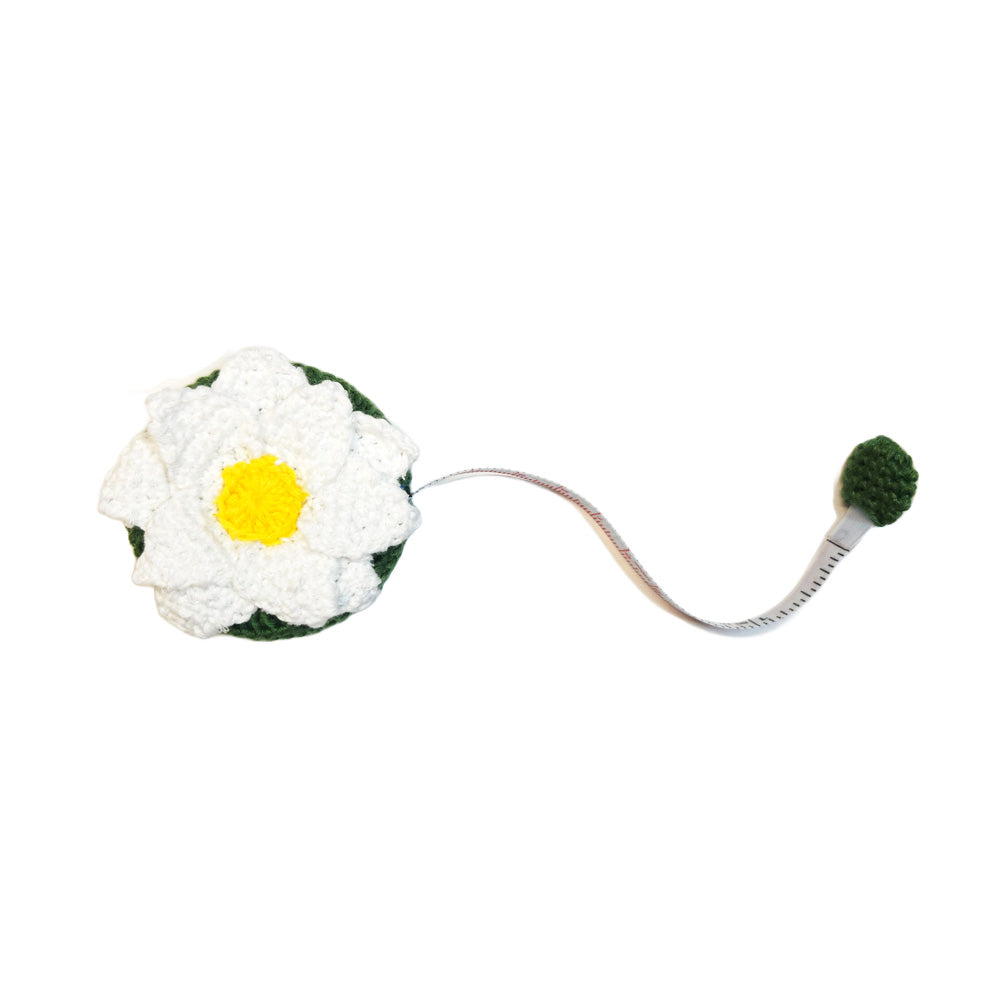Paradise Crochet Tape Measure Flower