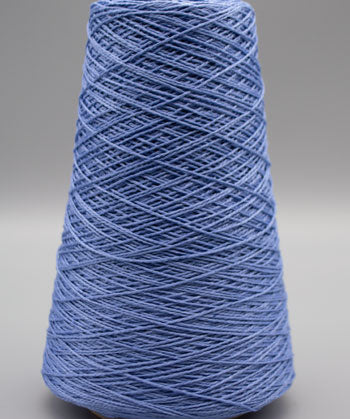 Lunatic Fringe Yarns 10/2 Mercerized Cotton Tubular Spectrum 8 oz cone color periwinkle