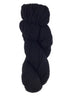 Skein of alpaca yarn color black