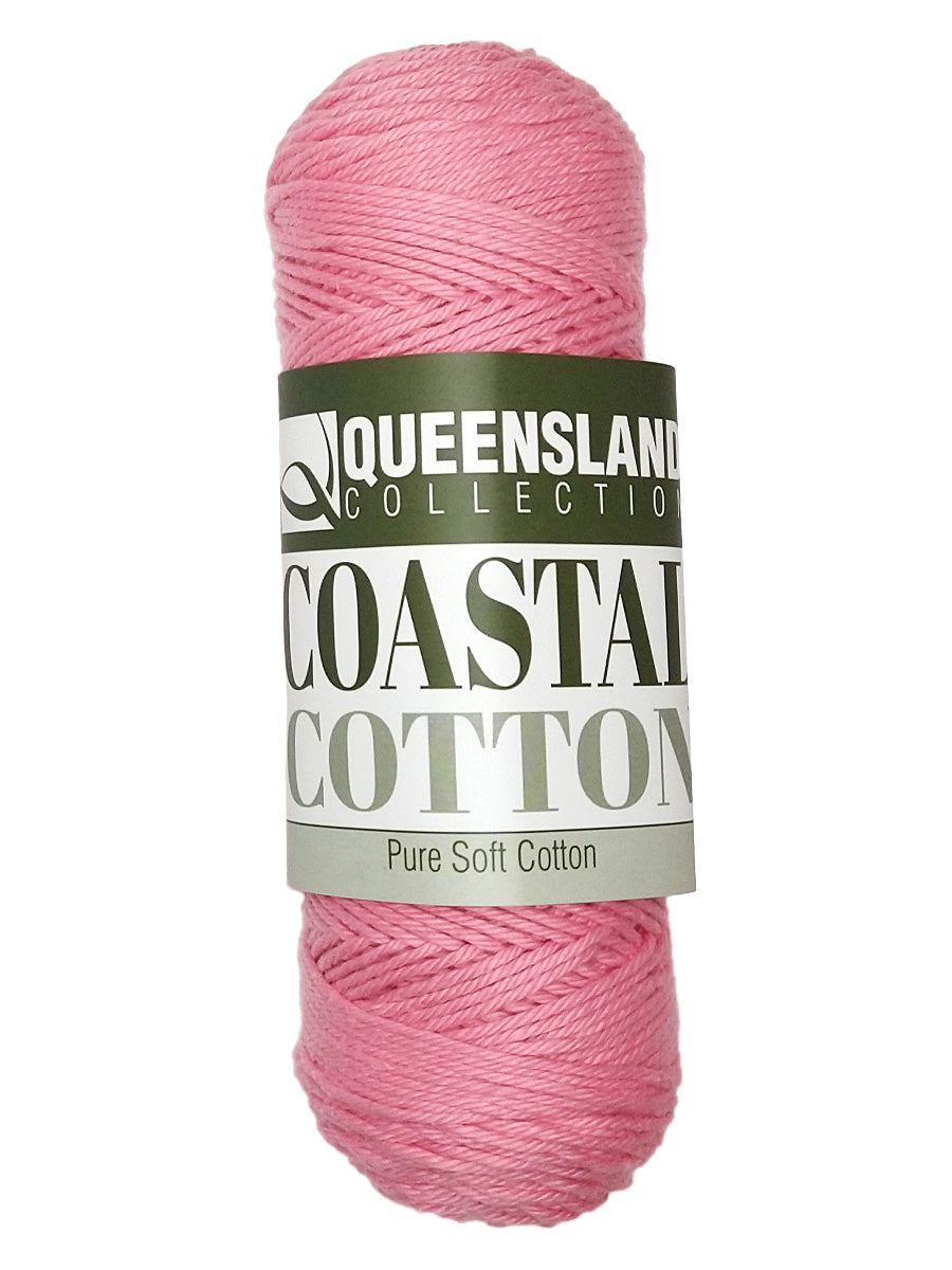 A photo of a skein of cherry blossum Coastal Cotton Cotton Yarn
