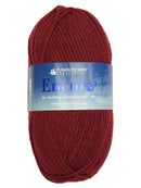 Photo of a red skein of Encore Plymouth Yarn