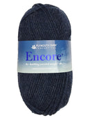 Photo of a black skein of Encore Plymouth Yarn