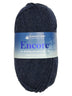 Photo of a black skein of Encore Plymouth Yarn