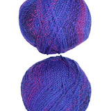 A colorful skein of James C. Brett Marble Chunky yarn
