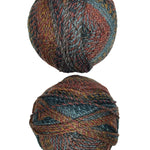 A colorful skein of James C. Brett Marble Chunky yarn
