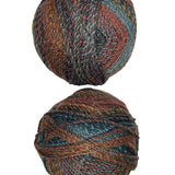 A colorful skein of James C. Brett Marble Chunky yarn
