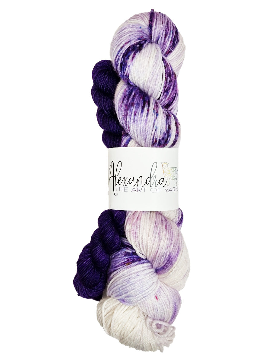 Alexandra Yarn My Guilty Pleasure Kit - Purples