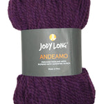  Skein of Jody Long Andeamo Yarn - 019 Eggplant