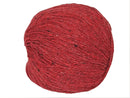 A bright red skein of Queensland Collection Kathmandu yarn