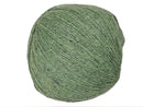 A cool-toned green skein of Queensland Collection Kathmandu yarn