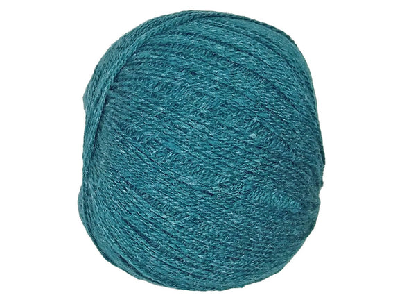 A teal skein of Queensland Collection Kathmandu yarn