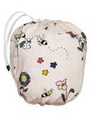 Large Krazy Yarn Kozy, Pink Floral side view