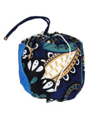 Large Krazy Yarn Kozy, Blue Paisley 