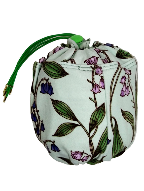 Large Krazy Yarn Kozy, Green floral