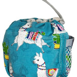 Large Krazy Yarn Kozy, Blue Llamas