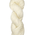 A skein of natural Malabrigo Rios yarn