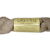 ULA+LIA Cashmere DK Yarn color warm gray