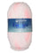 A pastel pink white mix skein of Plymouth Encore Colorspun yarn