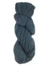 Skein of alpaca yarn color teal 