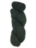 Skein of alpaca yarn color forest green 