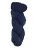 Skein of alpaca yarn color navy blue