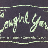 Cowgirl Yarn T-Shirt Short Sleeve Crew neck