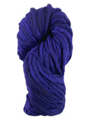 A purple mix skein of Malabrigo Rasta yarn