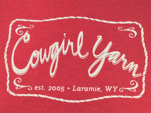Cowgirl Yarn T-Shirt Short Sleeve Crew neck