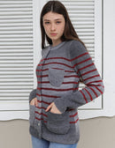 Sara in Autumn Hues by Jody Long Airspun yarn knitting pattern