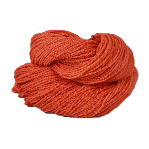 Mountain Meadow Wool Saratoga yarn color pumpkin
