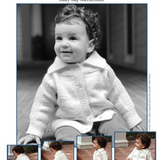 Cover of the Peace Baby Sweater pattern