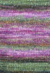 Swatch of Berroco Sesame Yarn Color pink, green, black