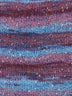 Swatch of Berroco Sesame Yarn Color red, pink, blue
