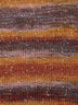 Swatch of Berroco Sesame Yarn Color red, brown, yellow