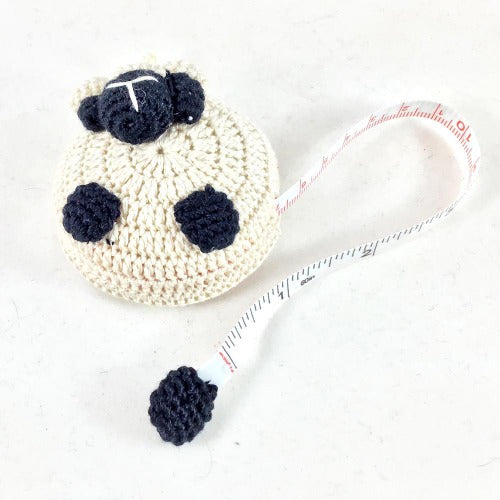 Paradise Crochet Tape Measure sheep