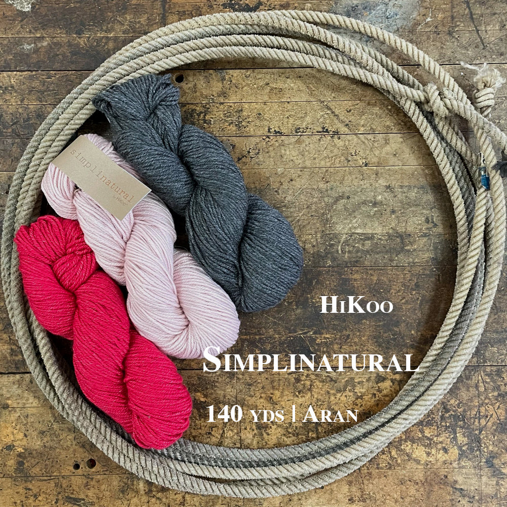 HiKoo Simplinatural yarn