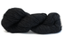 A photo of a black hank of Simplinatural yarn.