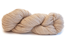A photo of a light tan hank of Simplinatural yarn.