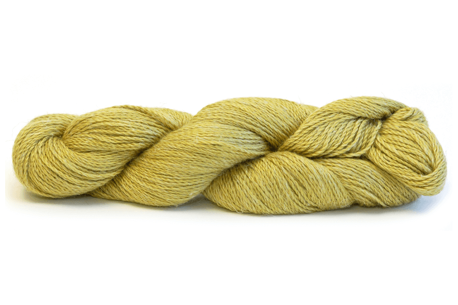 HiKoo Rylie yarn color light green yellow