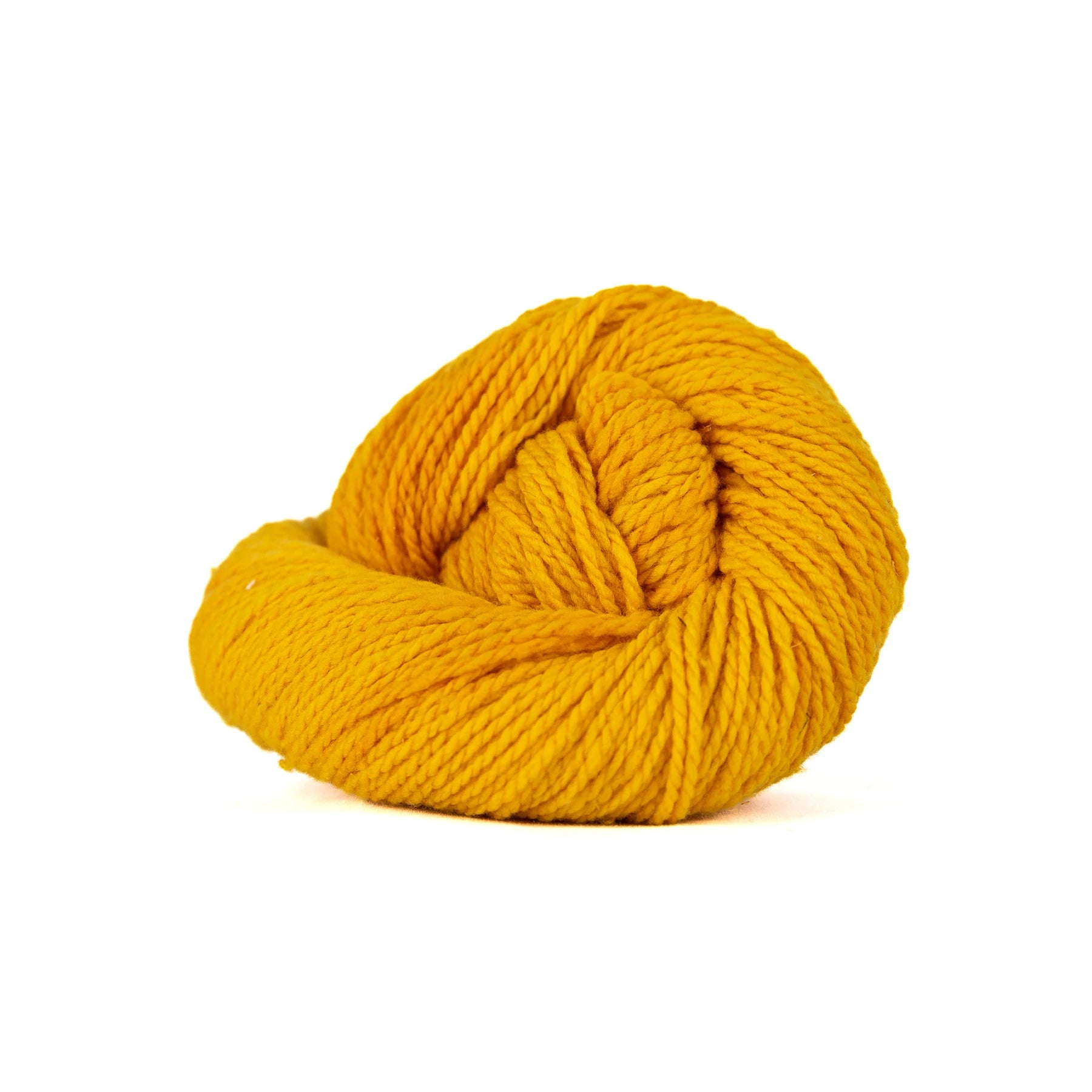 Mountain Meadow Wool Laramie yarn color sunflower