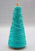 Lunatic Fringe Yarns 3/2 Tubular Spectrum Cones 1.5 oz color teal