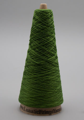 Lunatic Fringe Yarns 3/2 Tubular Spectrum Cones 1.5 oz color thyme