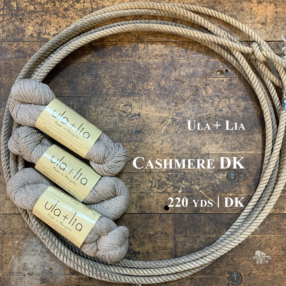 ULA+LIA Cashmere DK Yarn